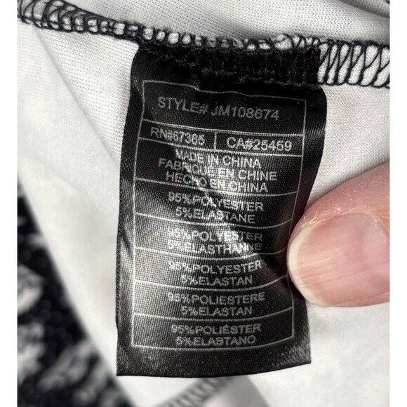 Betsey Johnson Maxi Dress Large Puff Short Sleeves Lace-up Slit Floral JM108674 - Picture 11 of 13